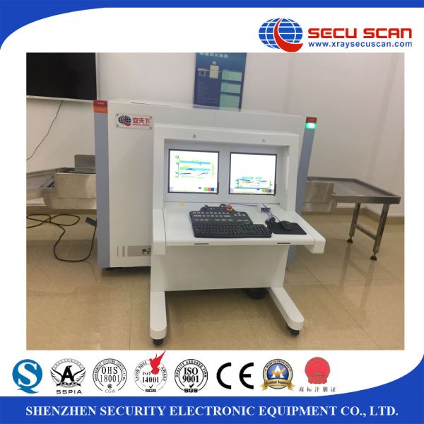 Dual View Baggage And Parcel Inspection X Ray Scanner For Security Inspection