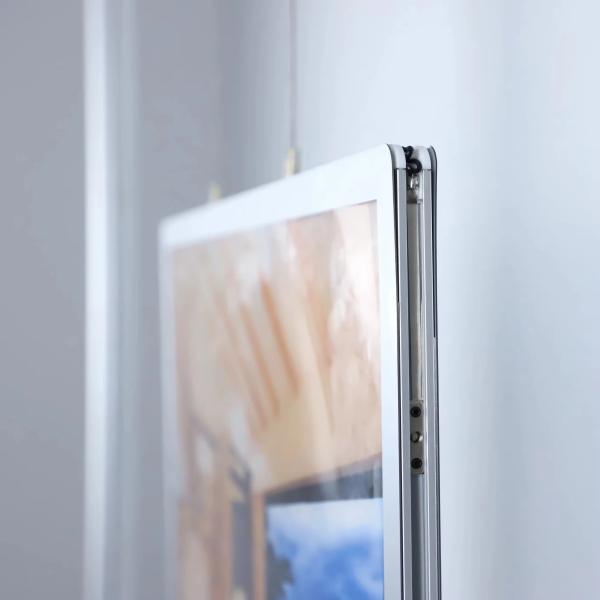 Aluminum Ultra Slim Crystal Light Box Snap Clip Advertising Backlit Poster Frame Light Boxes