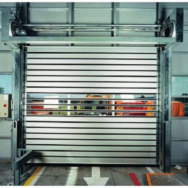 Fire Proofing IP55 Protection Customizable Size Automatic Warehouse Roller Shutter Door