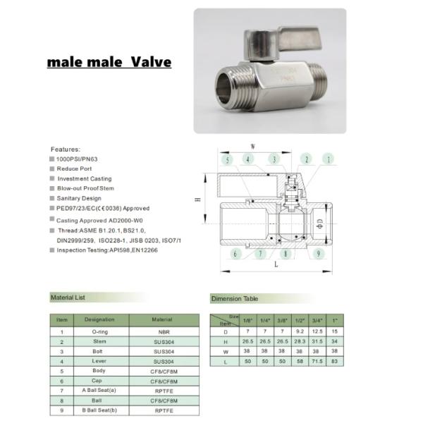 Sanitary Solenoid Valve For Double Acting Pneumatic Cylinder
