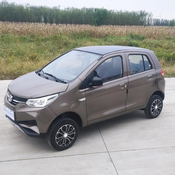 10 KW motor electric car right hand drive  good quality lithium battery mini electric car with solar panel power
