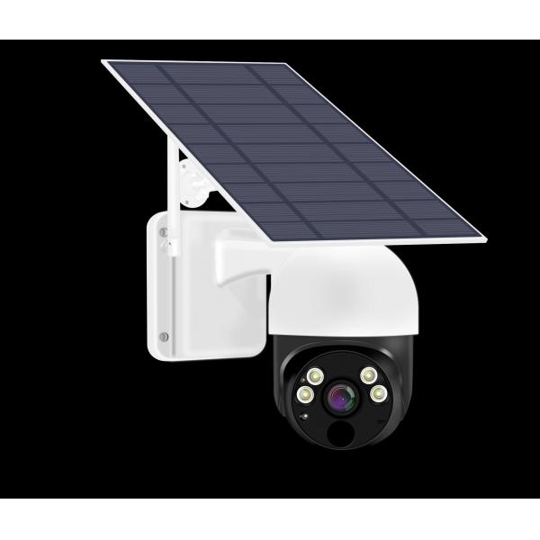 Камера сада PTZ двора домашней безопасностью камеры слежения 1080P солнечной энергии ночного видения