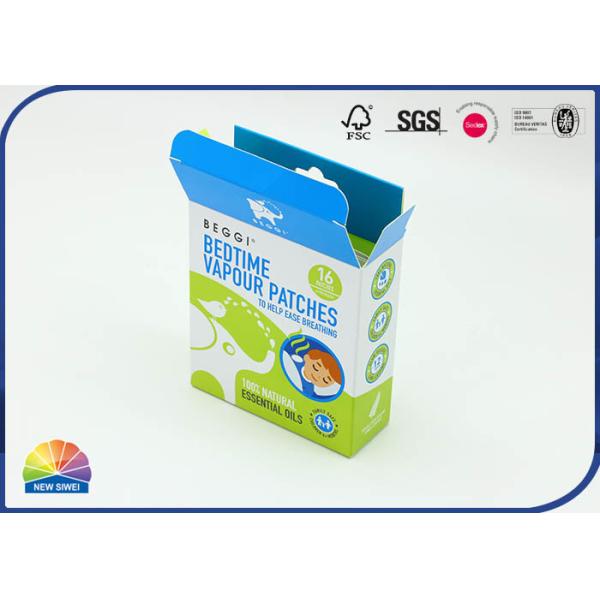 最低の量の逆の紫外線コーティングの紙の箱包装箱