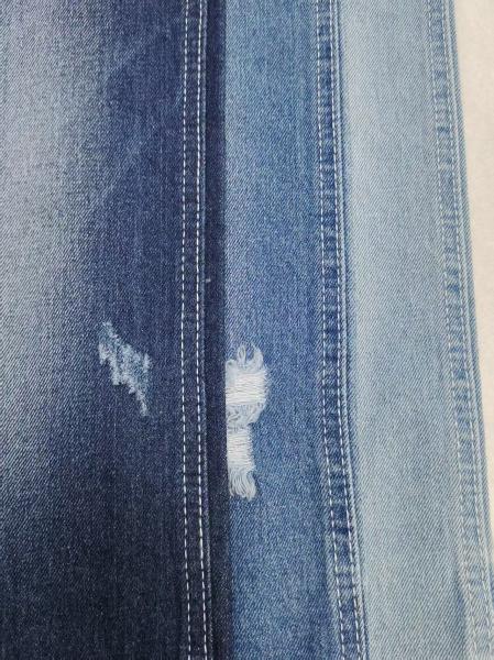 70%Cotton 7%Polyester 23%Rayon DARK INDIGO Denim Fabric JSD3226R for Women Men GIRLS BOYS  jeans clothing