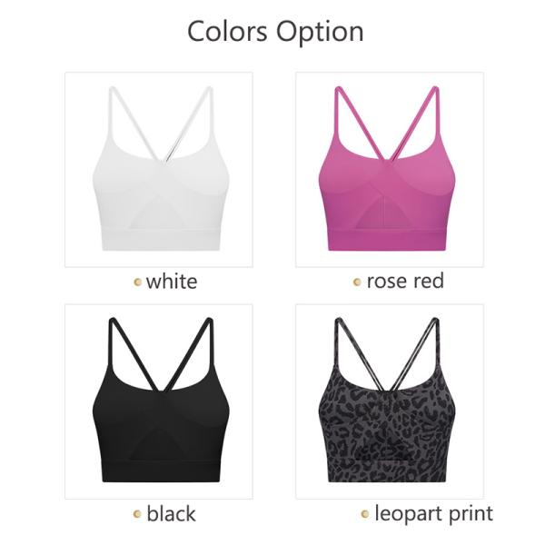 Removable High Impact Padded Ladies Sports Bra Gym Yoga Fitness Running