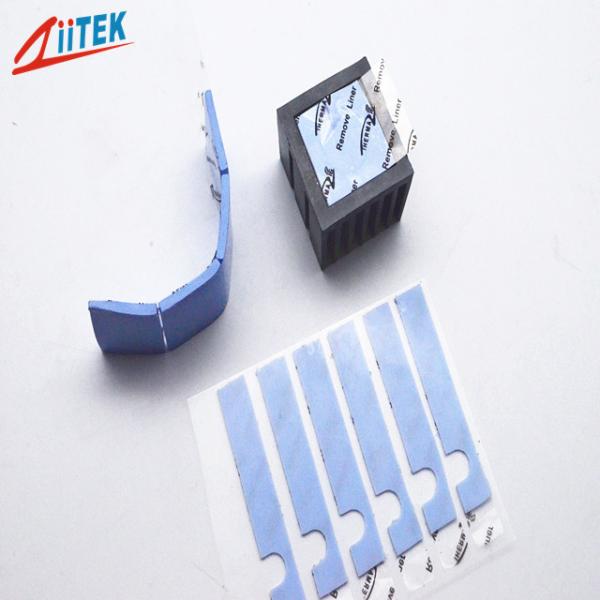 o silicone 3.5mmt azul acolchoa a condutibilidade térmica 3,0 com M-K For Notebook