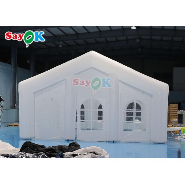 Custom Outdoor Inflatable Tent Party Night Club Structure Inflatable Bar Tent White Color