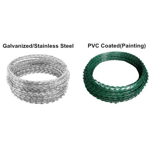 Hot Dipped Galvanized Concertina Razor Barbed Wire