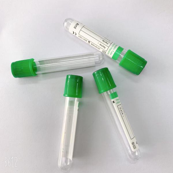 Трубки Вакутайнер равнины крови трубки собрания крови гепарина ГЕЛЯ/лития микро-