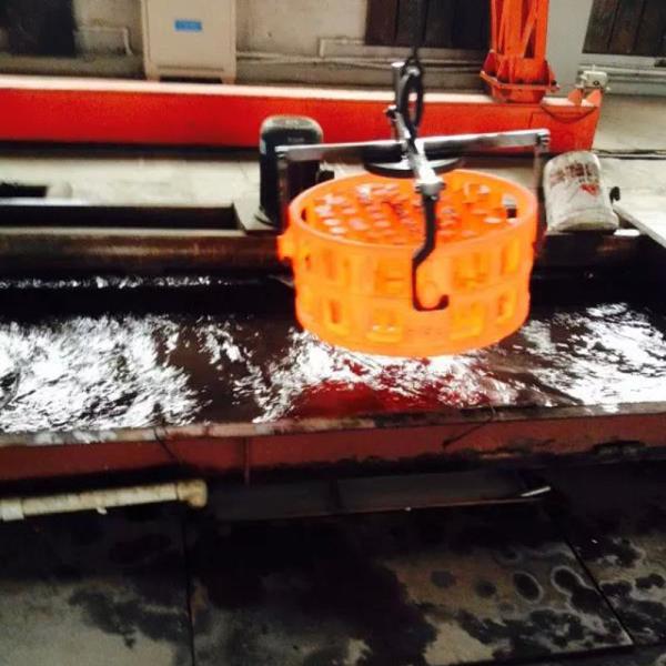 45kw стальной алюминиевый гася тип ямы зоны печи 1 закаляя печь