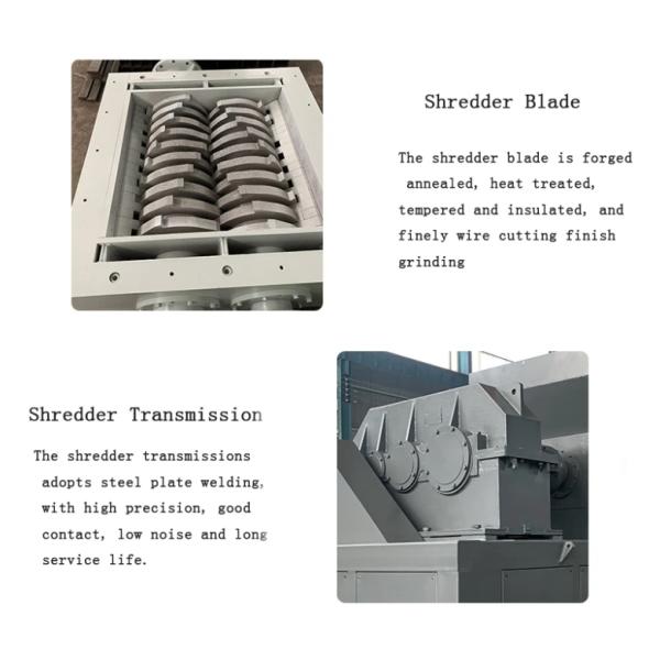 Heavy Duty Kitchen Waste Recycling Machine Industrial Garbage Shredder Machine