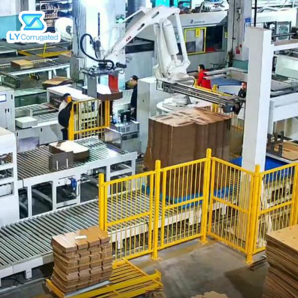 Промышленная робототехническая машина упаковки Palletizer коробки руки для коробки картона