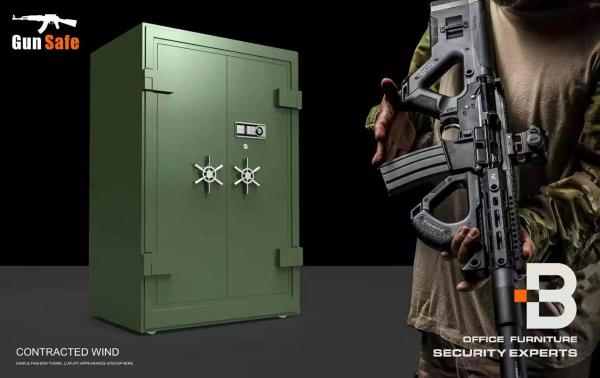 Metal H1300 Military 10 Gun Security Cabinet Weapons Gun Security Locker