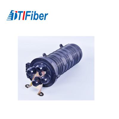 48 96 tipo vertical calor da abóbada do fechamento da tala da fibra ótica de 144 núcleos - estrutura shrinkable