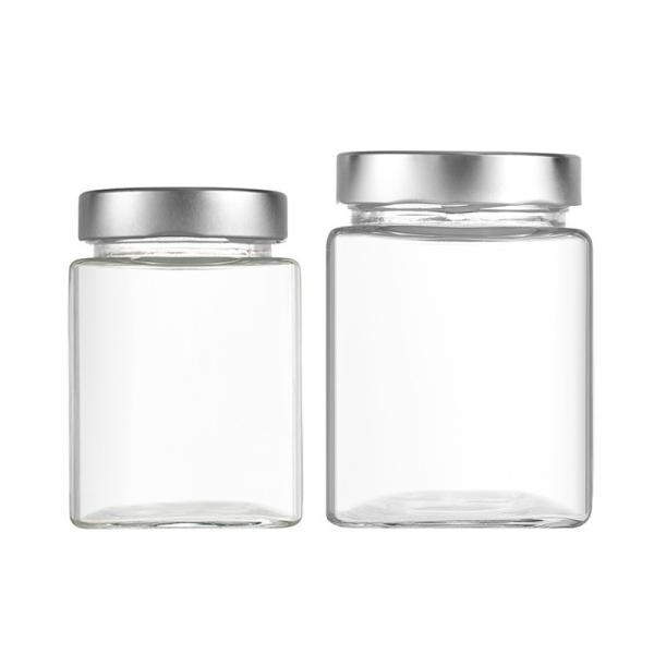 Commercial-Grade Airtight Glass Jars With Lids|Bulk Food Storage Container|OEM Solutions