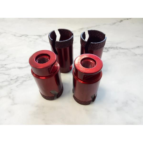 Резьба M14, 13мм 25мм 50мм 65мм Алмазный сверло с вакуумным пайком