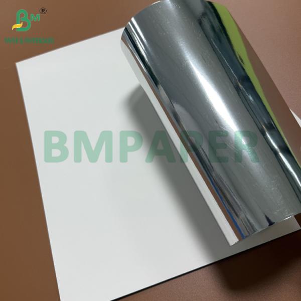 14pt 16pt 18pt Metallized Aluminized Paper Silver Cardboard Sheets