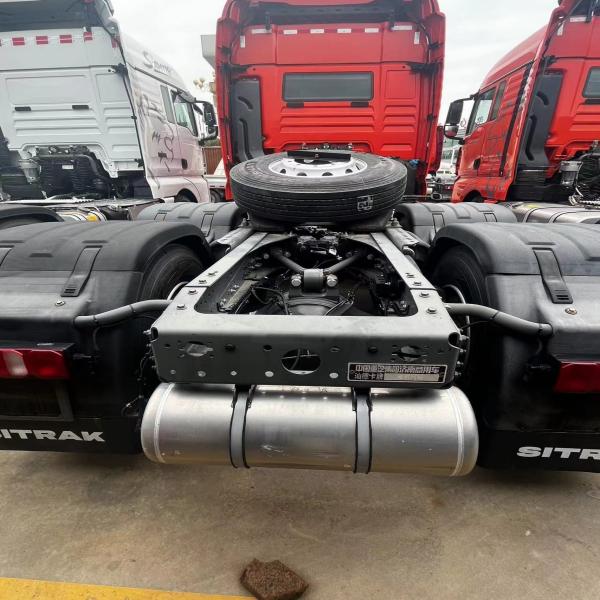 430hp Used Tractor Trailer Sinotruk Howo C910 wheels manual diesel