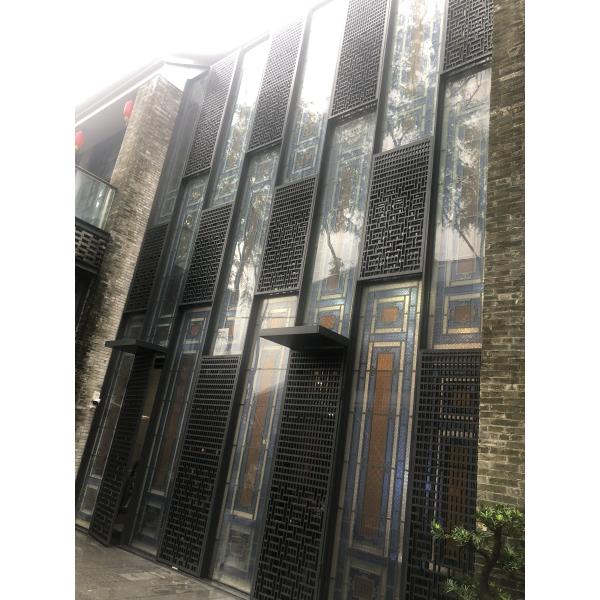 ISO9001 Laser Cut Panel 2mm-10mm Metal Screen Panels For Exterior Decoration