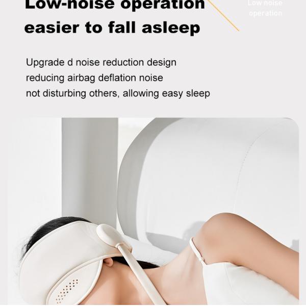 Rechargeable Air Compression Head Massager Eye Care Hot Compress