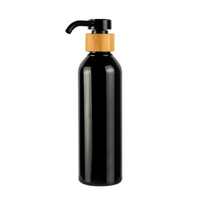 Pompes à lotion en bambou PET à buse longue 60ml 80ml 100ml 120ml 150ml 180ml 200ml 250ml 300ml