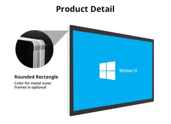 USB Interface New 1080P 4K Capacitive Touch Screen Panel for 32 43 50 55 65 Inch Touch Screen Display Interactive Kiosk Monitor