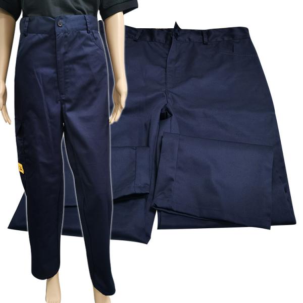 Polyester Cotton Carbon Fiber ESD Antistatic Trousers For Industry
