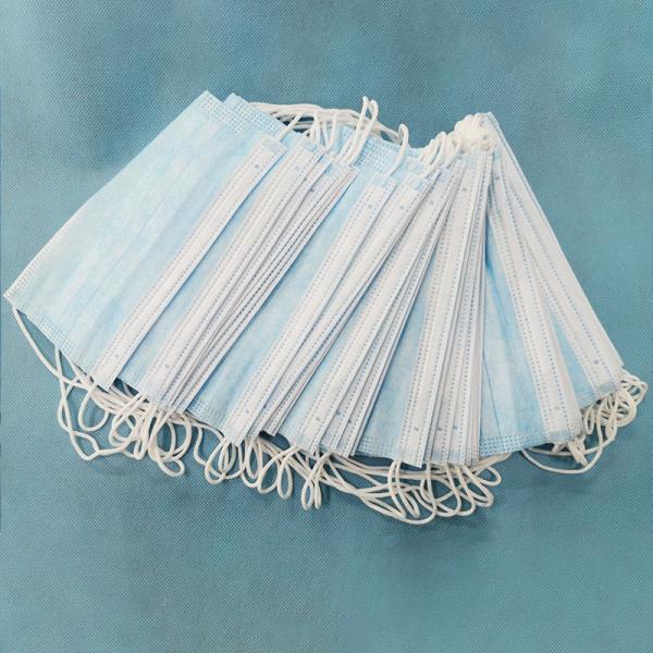 Breathable Non Woven Face Mask Customized Color Protective 3 Layer Face Mask