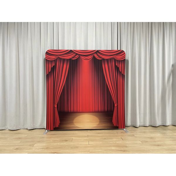 8X7.5ft Wedding Photo Wall Backdrop Polyester Fabric Marriage Booth Background