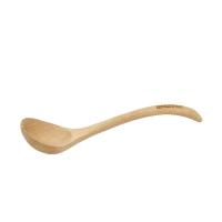 Cuillère en bois à poignée courbée