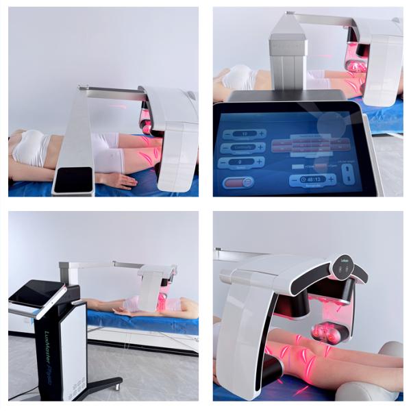 Медицинский уровень Красный свет ЛЛЛТ лазерное оборудование для облегчения боли 405nm 635nm Luxmaster лазерная терапия