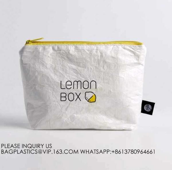 Tyvek Pouch, Tyvek Wallet, Tyvek Purse, Tyvek Cosmetic Bag With Zipper Tyvek Washbag, Toiletry Bag,Coin Purse