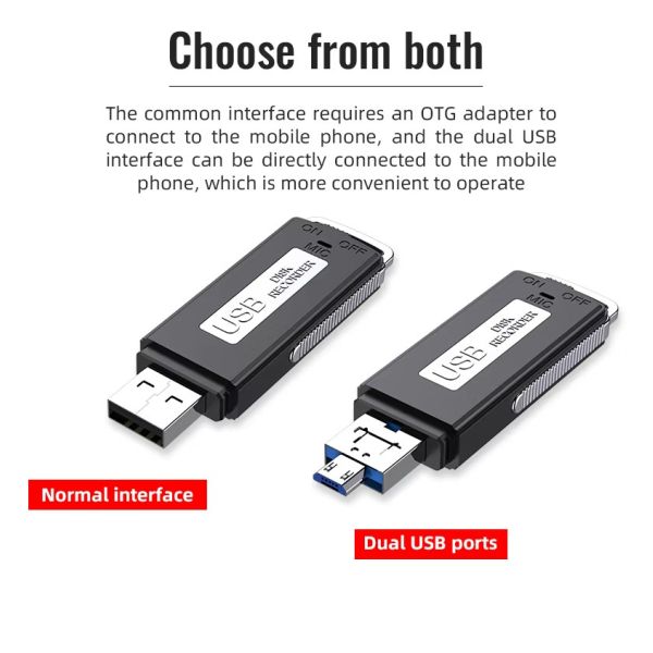 Mini USB Sticker Digital Pen Voice Recorder Portable Audio Voice Recorder