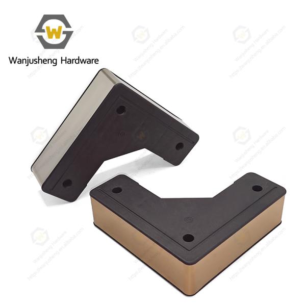 High-end Furniture Sofa Plastic Legs for Cabinets Tables Chairs Sofa Beds Surface L-shaped Plastic