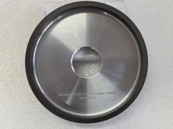 Double Grits 6A9 Diamond Grinding Wheel With 2 Different Grains D126/D46