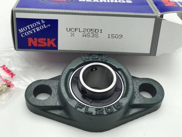 High Mechanical Efficiency Steel Pillow Block Bearings UCFL206 For Chemical