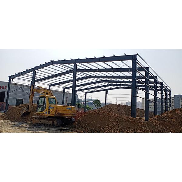 Steel Frame Metal Storage Shed Outdoor Garage Barn Building