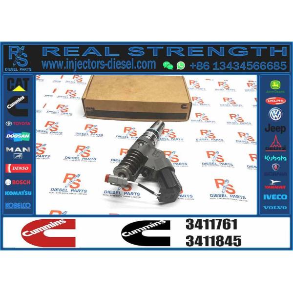 Conjunto de boquilla de inyector Common Rail e inyector de combustible 3411761 Compatible con el motor Cummins N14, condición nueva, alta calidad