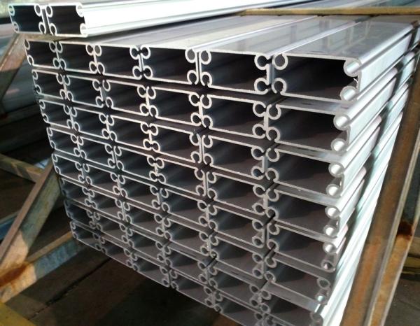 profil en aluminium de anodisation clair de tente d'extrusion de 100*48mm coupe de 45 degrés