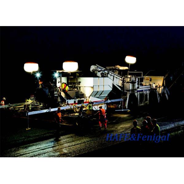 Lámpara de halogenuros metálicos de 3000W Luces de seguridad de emergencia de construcción contra el resplandor nocturno Trípodo soporte retráctil