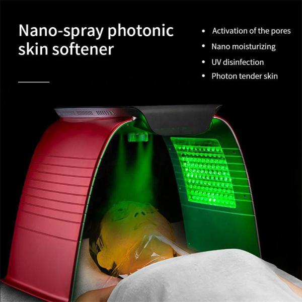 8 Colors Red Light Therapy Mask Beauty Face Pdt Skin Care Spray Led 50W
