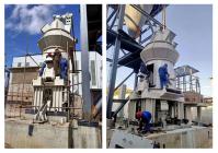 PLC Automatic Vertical VRM Cement Raw Mill Machine