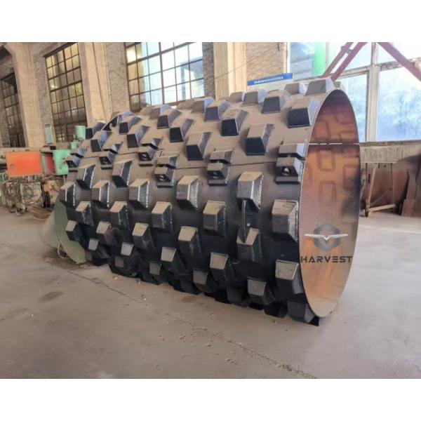 23 Ton Hydraulic Single Drum Roller Roller LTS723H With Detachable Sheep Foot