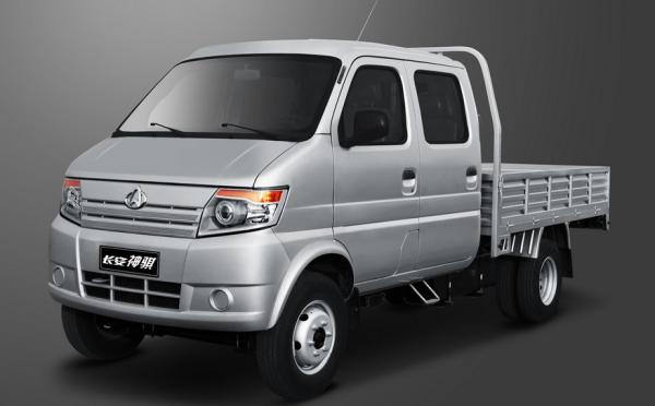 China made 4x2 lorry double cabin gasoline mini truck for sale