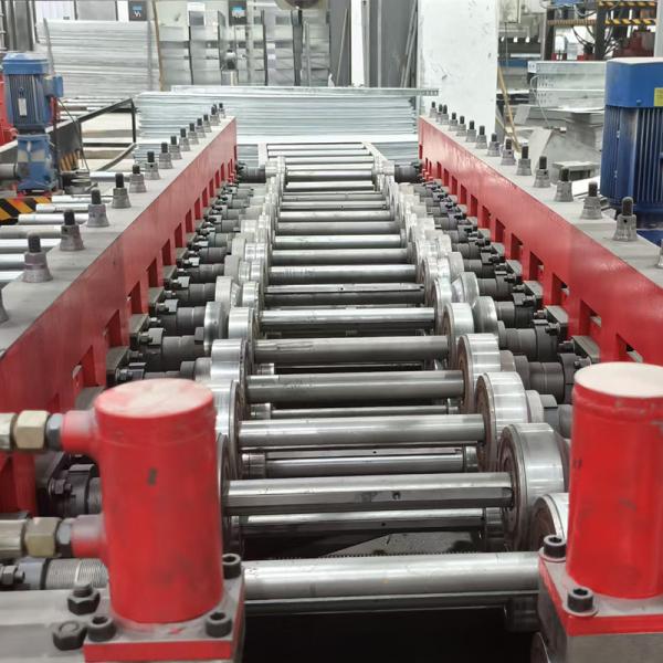 Customized Cable Tray Cap Machine with PLC Control and Customization Possibilities
