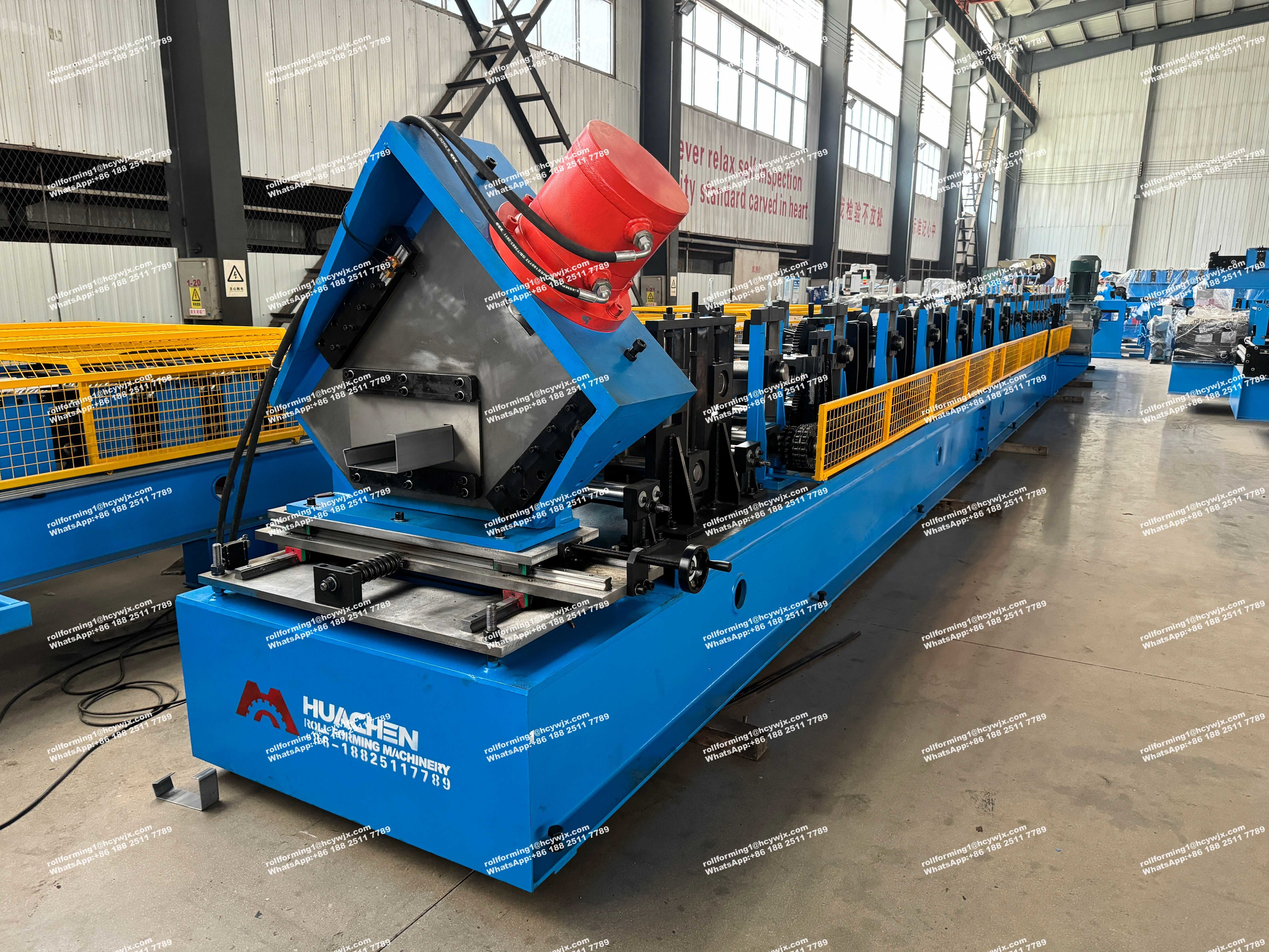 CZU M4Z/M4C Purlins Roll Forming Machine Смена размера профиля одним щелчком