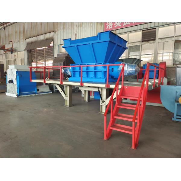 High Capacity Metal Scrap Shredder Double Shaft Box Machine with High Safety Level