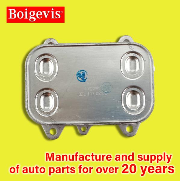 3D0409061G Reemplaço de resfriador de óleo de alumínio para motor de automóvel Para substituição / reparação