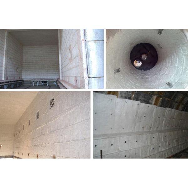 Kiln Furance Ceramic Fiber Modules Thermal Shock Resistance FS-4098