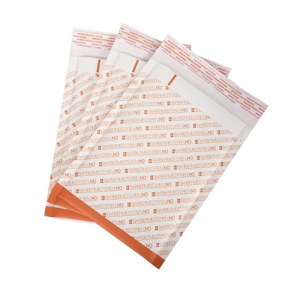 CTCX Wholesale Custom Bubble Bags Printed Your Own Logo White Brown 10X13 Kraft Bubble Shipping Bags